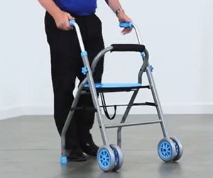 andador de 2 ruedas, andadores mayores, andadores plegables para adultos, andadores de personas mayores, taca taca para personas mayores