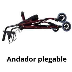 andador de adultos plegable