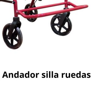 Andador y Silla de Ruedas para Ancianos | El Caminador 2 en 1